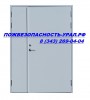Дверь противопожарная 1450х2075 мм. EI 60 (RAL 7035) - ПОЖАРНАЯ БЕЗОПАСНОСТЬ