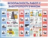 Стенд. Безопасность работ с электропогрузчиком. 950х1200 - ПОЖАРНАЯ БЕЗОПАСНОСТЬ