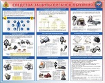 Стенд. Средства защиты органов дыхания. 950х1200. - ПОЖАРНАЯ БЕЗОПАСНОСТЬ