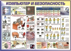 Стенд. Компьютер и безопасность. 950х1200 - ПОЖАРНАЯ БЕЗОПАСНОСТЬ