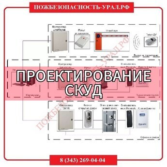 Проектирование СКУД - ПОЖАРНАЯ БЕЗОПАСНОСТЬ